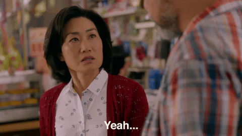 sarcastic what did you do GIF by Kim's Convenience
