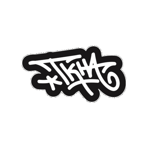 TKHA66 giphygifmaker tag graffiti signature Sticker