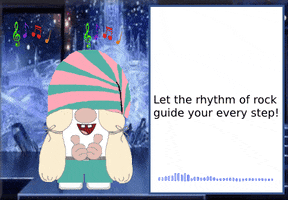 Rock Band Gnome GIF