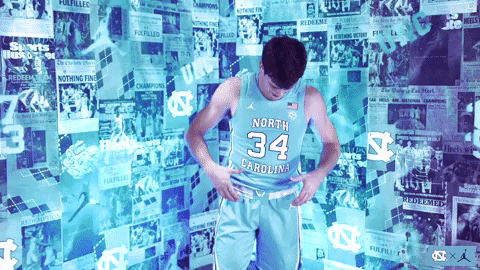 North Carolina Sport GIF by UNC Tar Heels