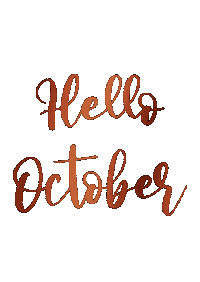 Autumn Hello Sticker