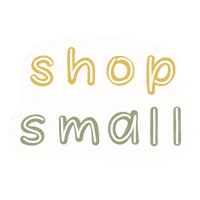 Lettering Shopsmall Sticker