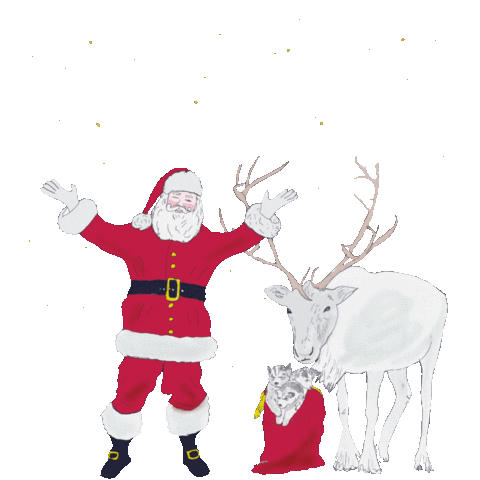 Santa Claus Magic Sticker