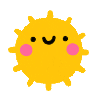 Good Morning Sun Sticker