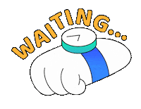 Fun Waiting Sticker by TheLittleLabs