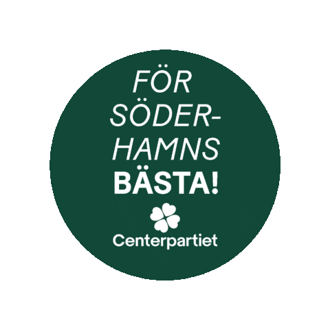 Sticker by Centerpartiet