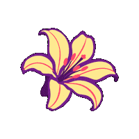 Flower Sticker