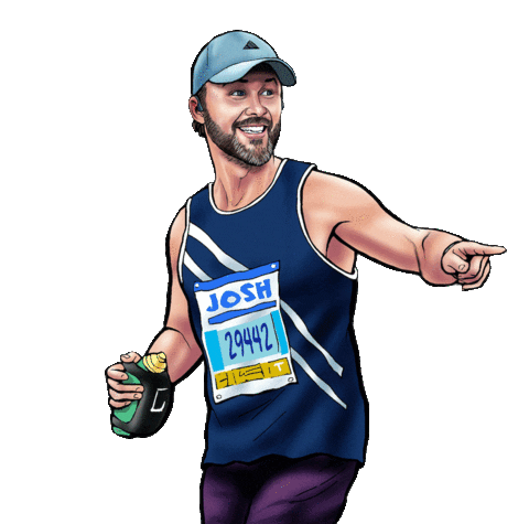 Happy Nyc Marathon Sticker by eBibs