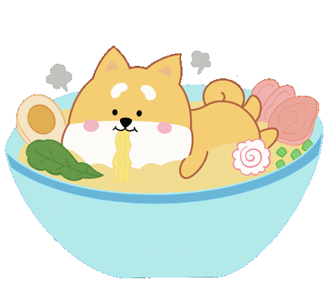 Comida Eating Sticker