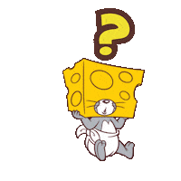 Cheese What Sticker by Tom & Jerry