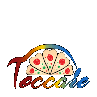 Toccare pizza pizzas melhorpizza toccare Sticker