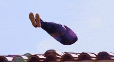Shaq Flying GIF