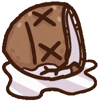 Give Up Coconut Sticker