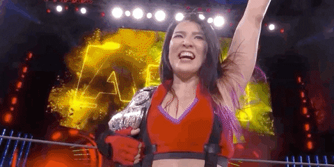 Hikaru Shida Aew On Tnt GIF by All Elite Wrestling on TNT
