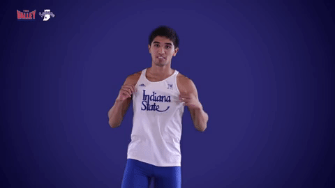 indiana state mvc GIF by Missouri Valley Conference