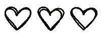 Love You Hearts Sticker