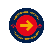 Walking Hiking Sticker by noordhollandpad