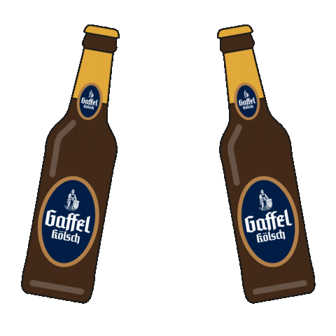 Beer Cheers Sticker by Gaffel Kölsch