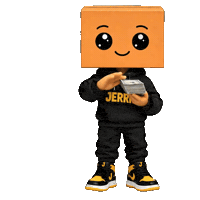 Money Rain Sticker by JERRR Box