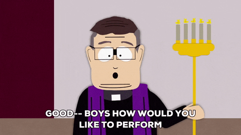 friday cross GIF by South Park 