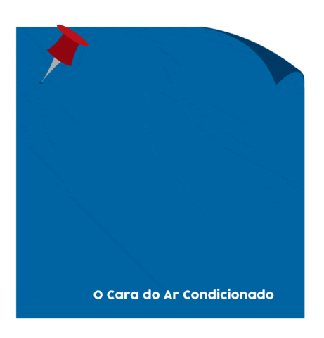 Trabalho Post It Sticker by O Cara do Ar Condicionado
