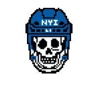New York Hockey Sticker by New York Isles Social Club