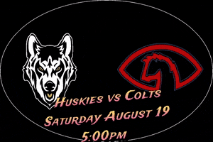EdmontonHuskies huskies vs colts saturday august 19 500pm GIF