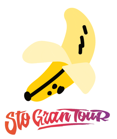 Banana Sgt Sticker by Sto Gran Tour