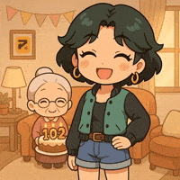Birthday Celebration Hana GIF by Persona