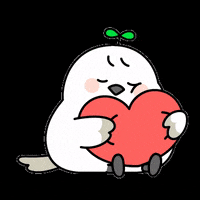 ddobong-e love heart 하트 사랑해 GIF