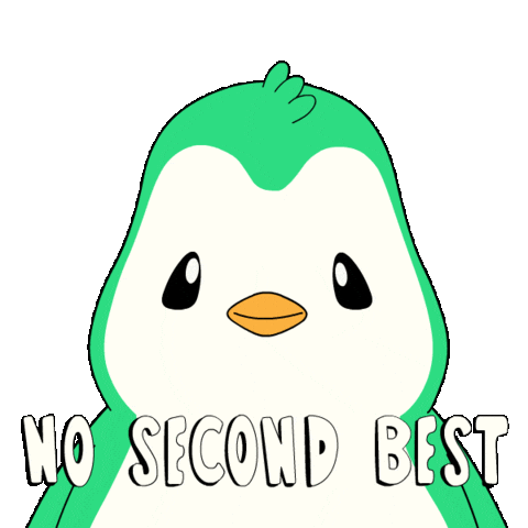 Second Best Crypto Sticker by Abster