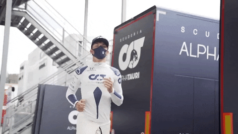 Pierre Gasly Run GIF by Honda Racing F1