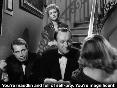 natassiarose drunk bette davis 1950 all about eve GIF
