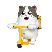 Cat Delivery GIF by Liberty Cats Emojis