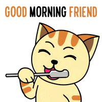 Good Morning Toothpaste GIF by JPedicini