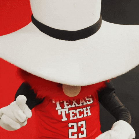 Texas Tech Raider Red GIF by Texas Tech Basketball