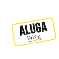 unikimoveis imobiliaria imoveis imovel aluguel Sticker