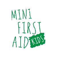 Minifirstaid mini first aid minifirstaid kids first aid kidsfirstaid Sticker