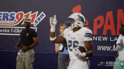 football athletics GIF by GreenWave