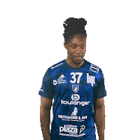 Happy Celebration Sticker by GRAND BESANÇON DOUBS HANDBALL