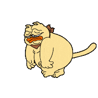 Sad Walk Of Shame Sticker by ChonkyCom