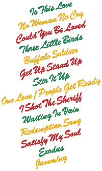 Bob Marley Rainbow Sticker by Free & Easy