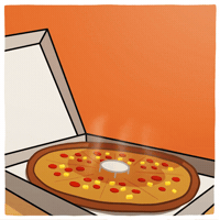 Italian Pizza GIF by Tubby Nugget