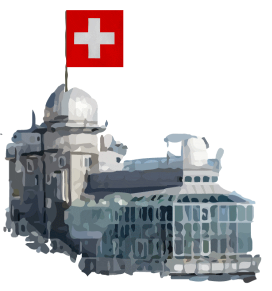 Flag Switzerland Sticker by Jungfrau Region