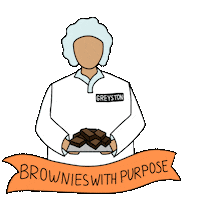 Support Brownie Sticker by Greyston