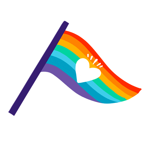 Proud Love Is Love Sticker by Nubikini