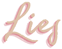 Lies Sticker by Helen Townsend Music