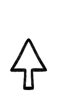 Arrow Click Sticker by Catharina Stewart