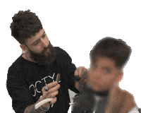 barbero afeitar Sticker by OCTYL