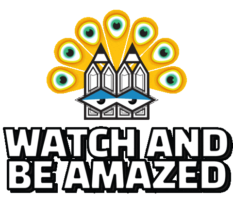 Look At Me Attention Sticker by Stamatia Alexaki
